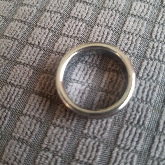 Silver Tone Floral Mood Ring - Size 6 - Picture 4 of 4